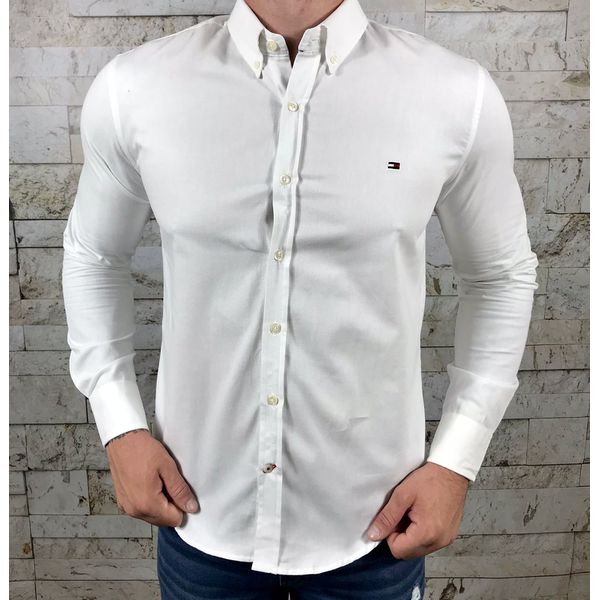 Camisa Manga Longa TH Branco 