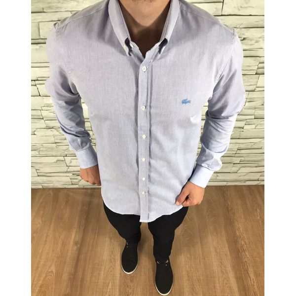 Camisa Manga Longa LCT Azul