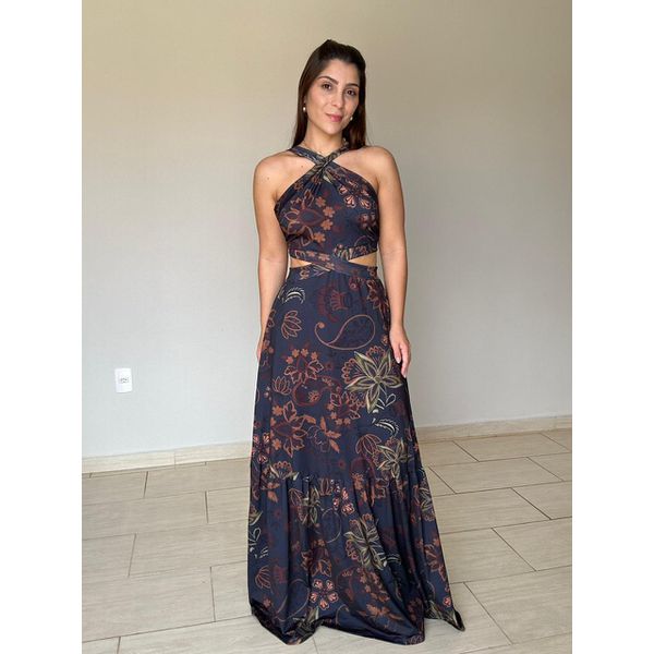 Vestido Flora Estampado 