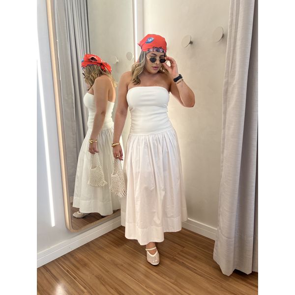 Vestido Mirela Branco