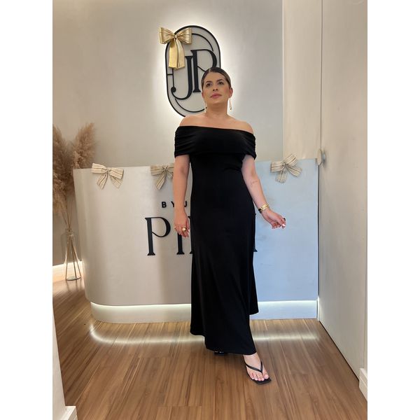 Vestido Milena Preto
