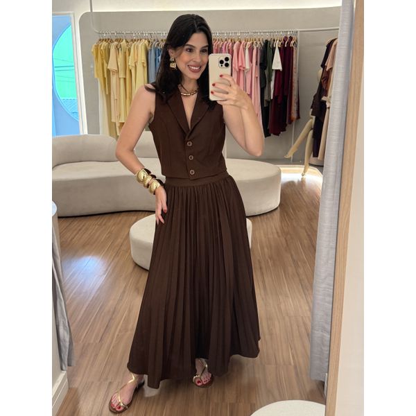 Conjunto Chloe Café