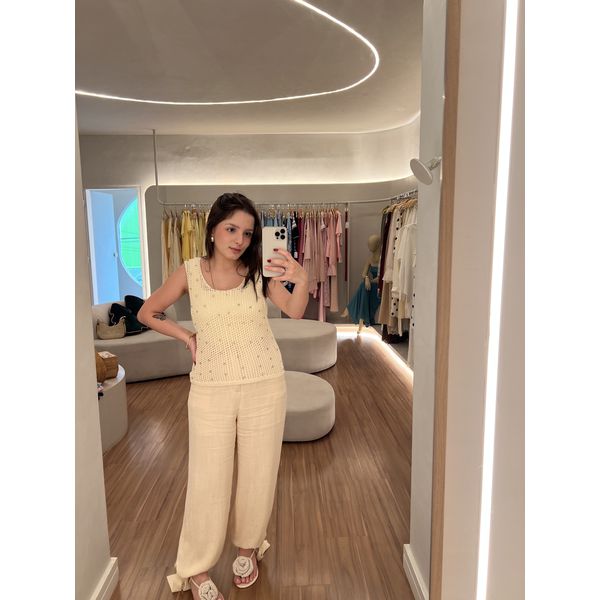 Calça Aladim Juliete Nude