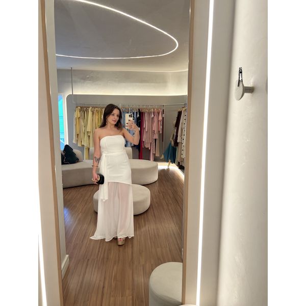 Vestido Sandy Branco