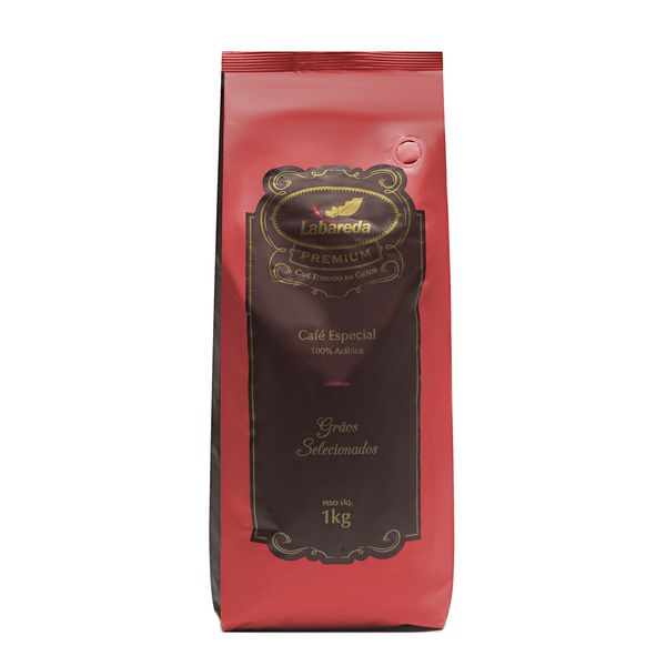 CAFÉ ESPECIAL LABAREDA PREMIUM EM GRÃOS TORRADOS 1KG