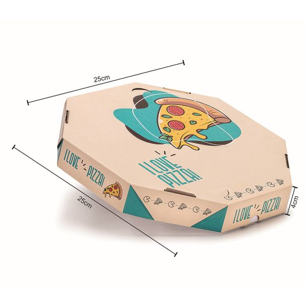CAIXA PIZZA BROTINHO PAC - 10 UNIDADES | CaixaMix Embalagens