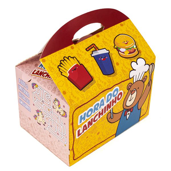 EMBALAGEM PARA KIT LANCHE INFANTIL - 50 UNIDADES