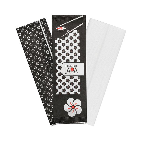GUARDANAPO SACHÊ PREMIUM LOUCOS POR JAPA - CX/ 500 UNIDADES