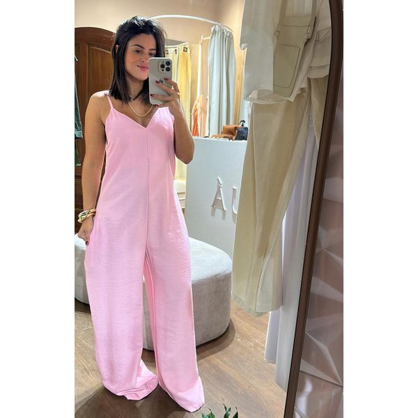 Macacão Pantalona Lívia Rosa 