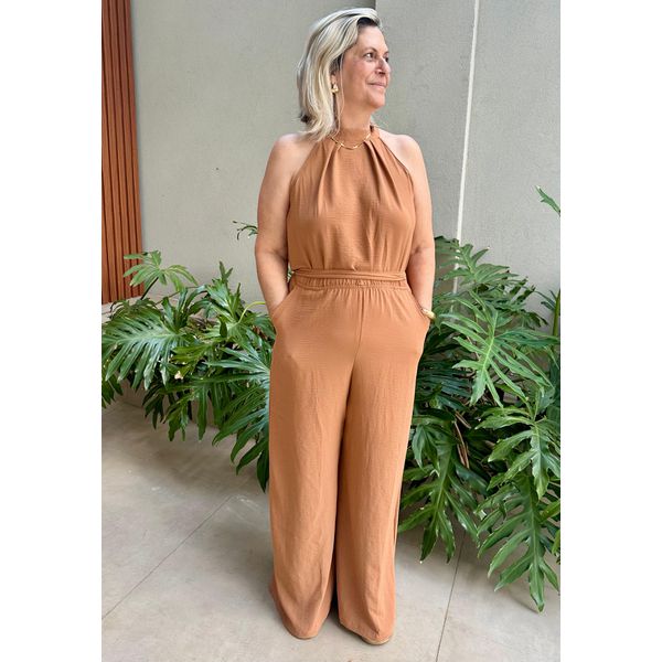 Macacão Serena Caramelo 