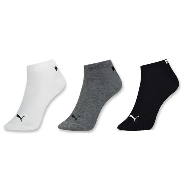 Meia Puma Sapatilha Masculina 3 Pares - Tamanho 39 ao 43
