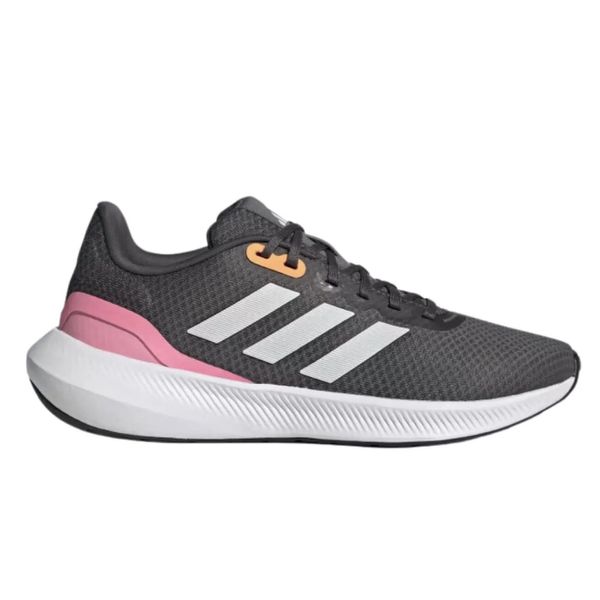 Tênis Adidas Feminino Run Falcon 3.0 Cinza+Rosa