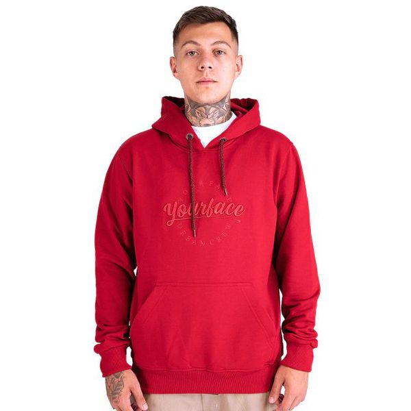 Blusa Your Face Moletom All Red