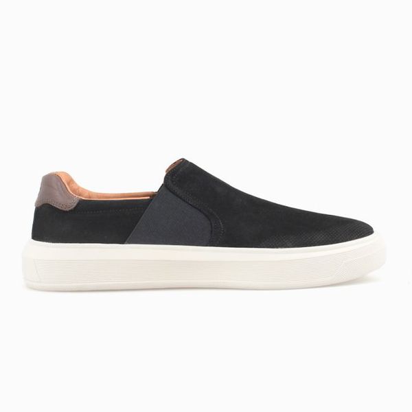 Slip on Anatomic Gel Angra Nobuck Preto 