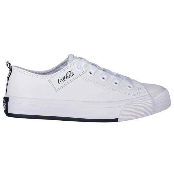 Tênis Coca Cola Atlanta Leather Branco-