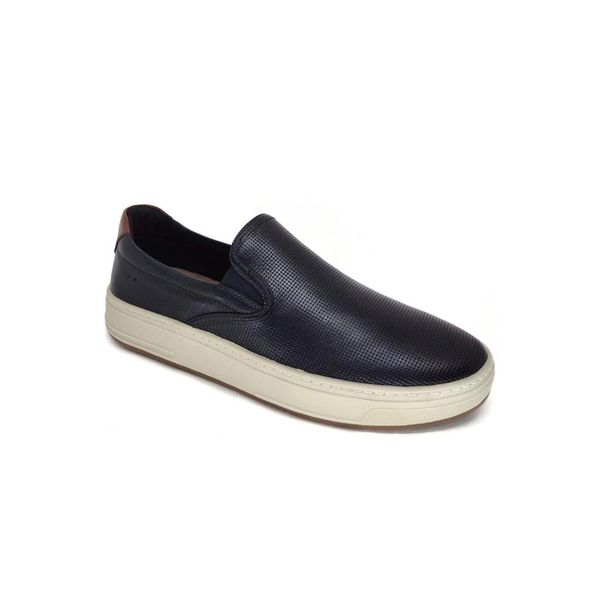 Slip On Ferricelli Rover Elástico Petróleo + Cappucino