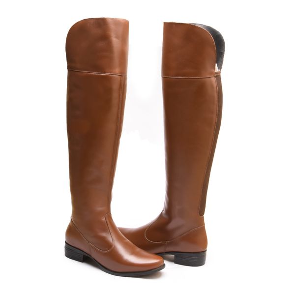 Bota Feminina Bota Over Mega Boots Knee High Bota Over Knee Mega