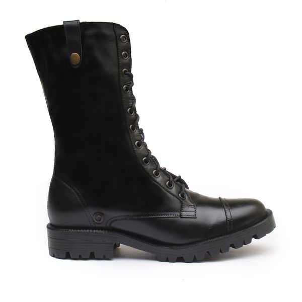 Bota coturno cano store dobravel