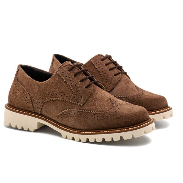 Sapato Mocassim Feminino Oxford Cora Em Couro Legí... - Rangali