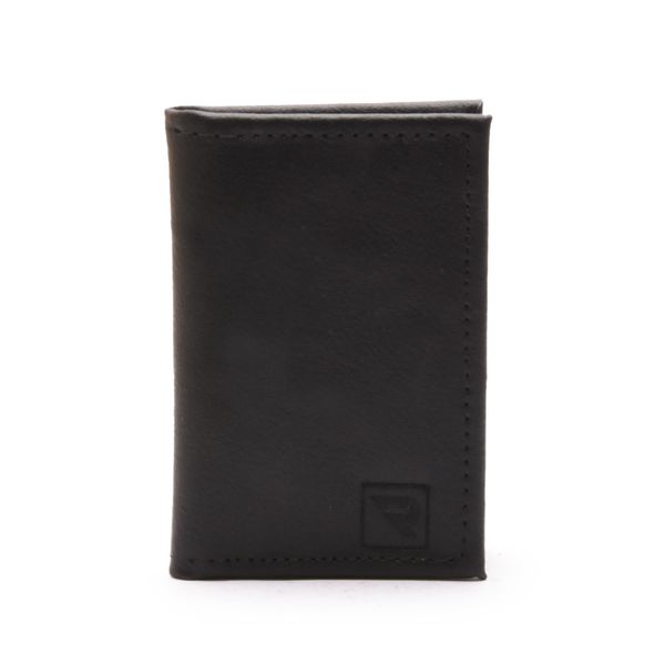 Porta Cartão Feminino Em Couro Legítimo - Preto - ... - Rangali