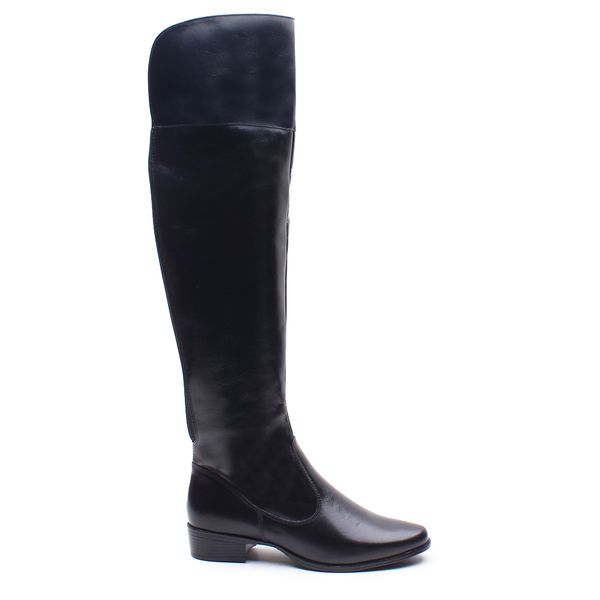 Bota Feminina Over On The Knee Couro Legítimo Dara... - Rangali