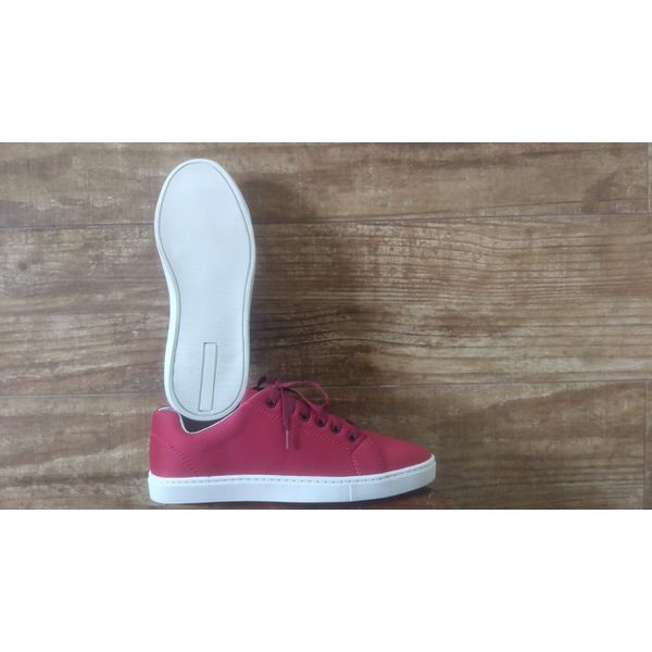 Sapatenis vermelho fashion masculino