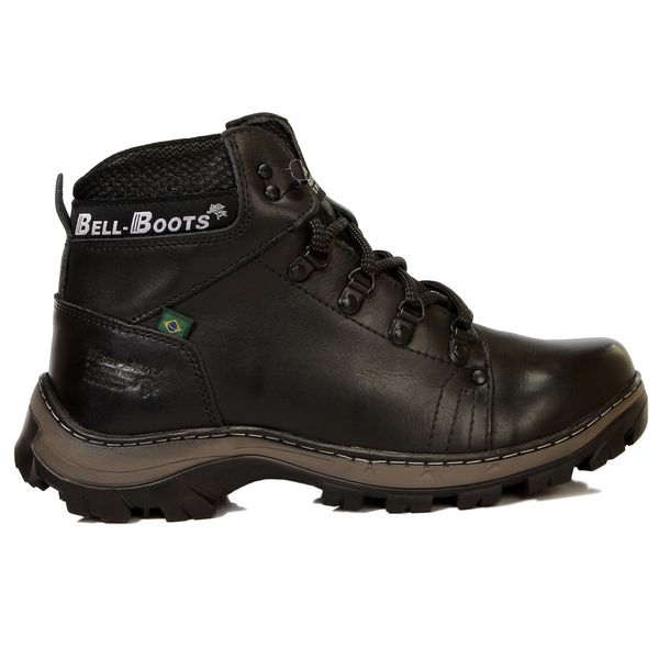 Bota Bell Boots Couro 650 - Preto