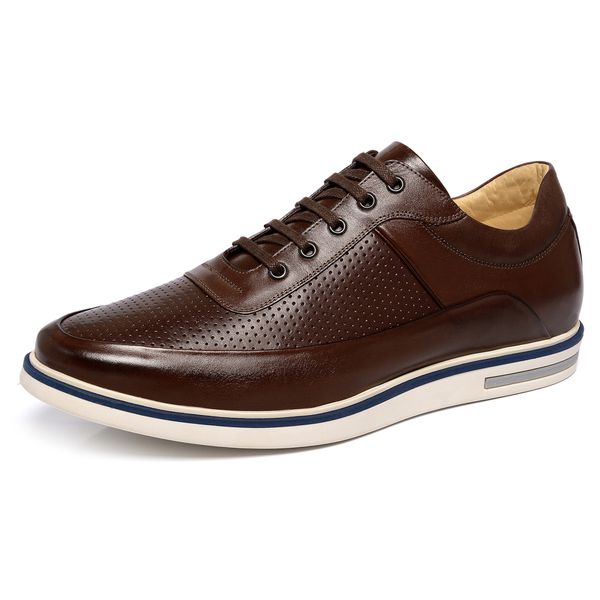 Sapato Casual Ettore Malaga Couro Tabaco. CALCADOSETTORE
