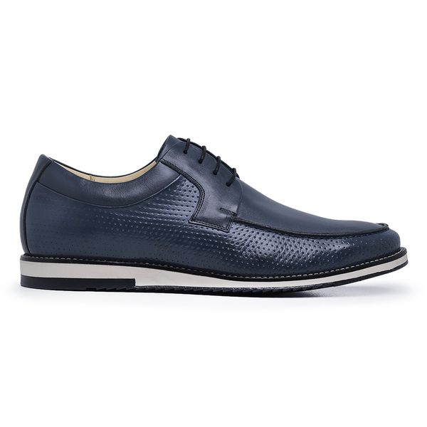 Sapato Casual Ettore, Taranto - Couro Azul