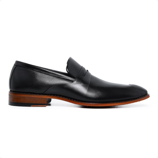 Sapato Esporte Fino Ettore, Trevi - Couro Preto