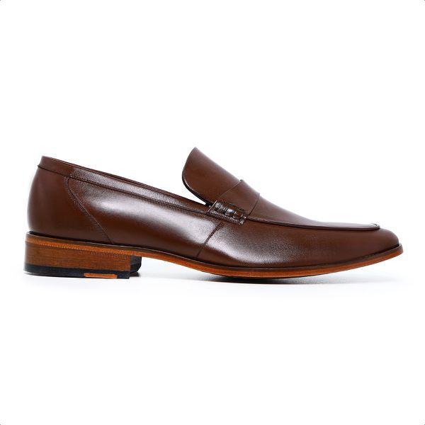 Sapato Esporte Fino Ettore, Palatino - Couro Tabaco