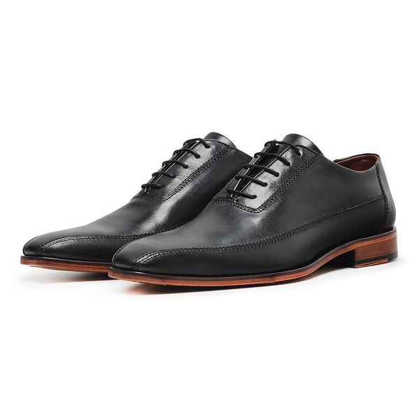 Sapato social ettore italiano couro preto discount
