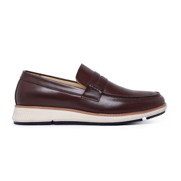 Sapato Casual Ettore, Reggiano - Couro Tabaco