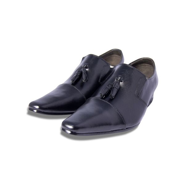 Sapato social ettore 2024 italiano couro preto