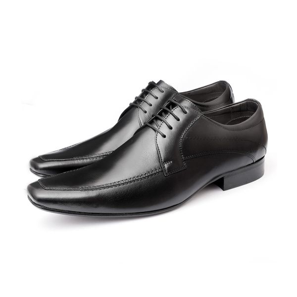 Sapato social ettore clearance italiano couro preto