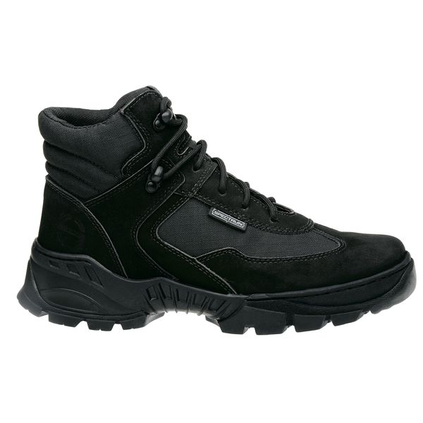 Bota cano curto Evoque - Preto Nobuck