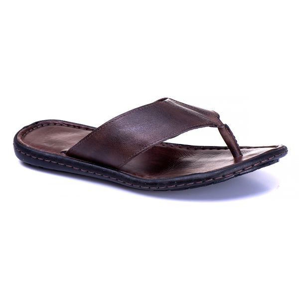 CHINELO COURO CAFÉ M001