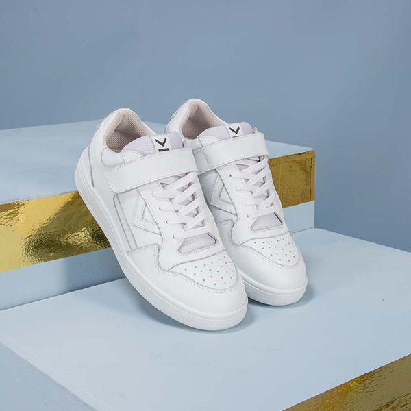 Tênis Casual Napa Branco Feminino em Couro Legitimo