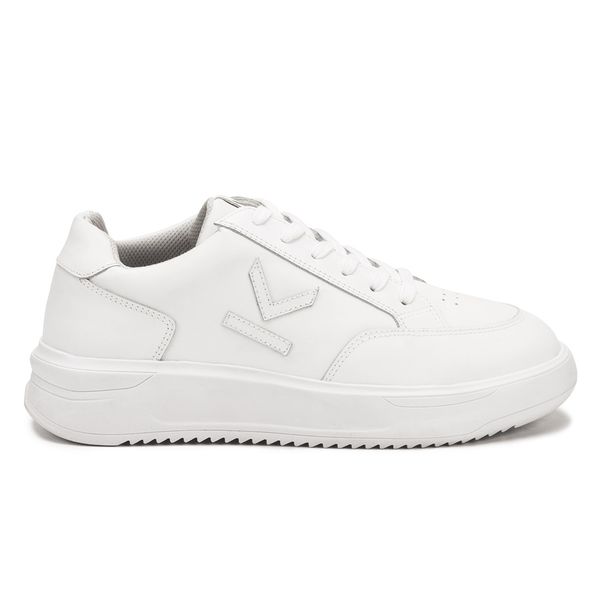 Tênis Branco Feminino em Couro Legitimo