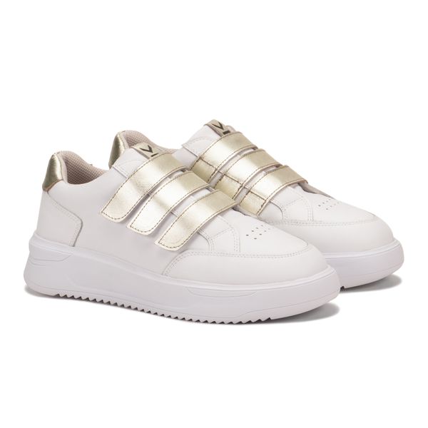 Tênis Napa Ouro Light Feminino em Couro Legitimo