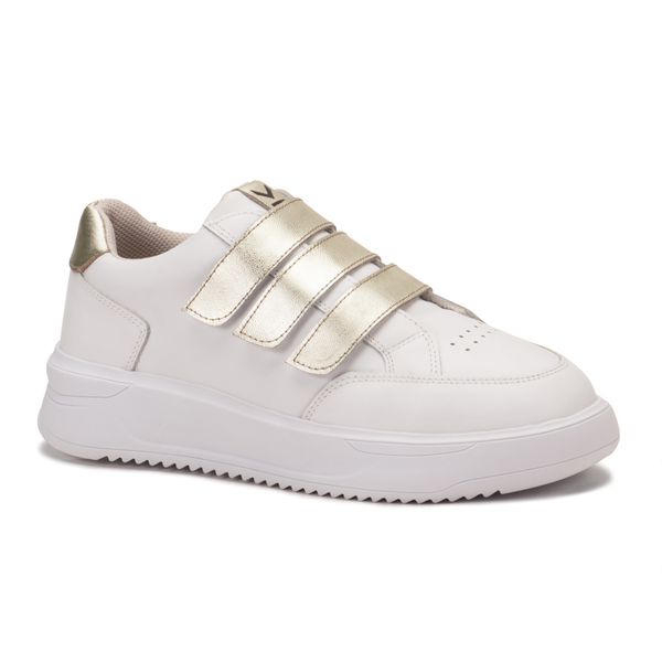 Tênis Napa Ouro Light Feminino em Couro Legitimo
