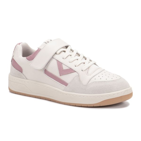 Tênis Napa Off White Lavanda Feminino em Couro Legitimo