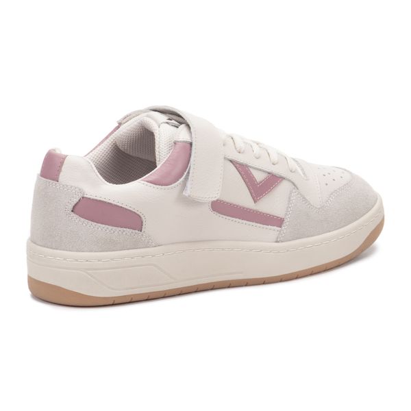 Tênis Napa Off White Lavanda Feminino em Couro Legitimo