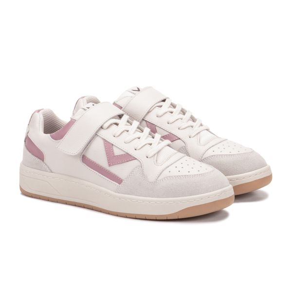 Tênis Napa Off White Lavanda Feminino em Couro Legitimo