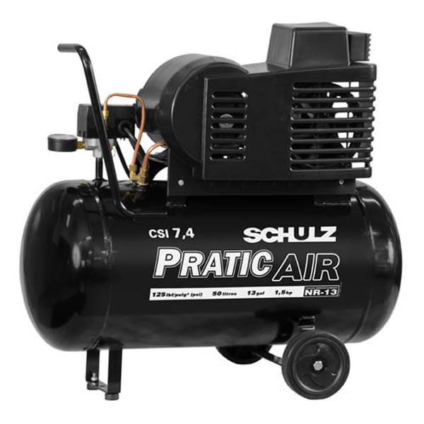 Compressor Pratic Air CSI 7,4/50 220V Schulz