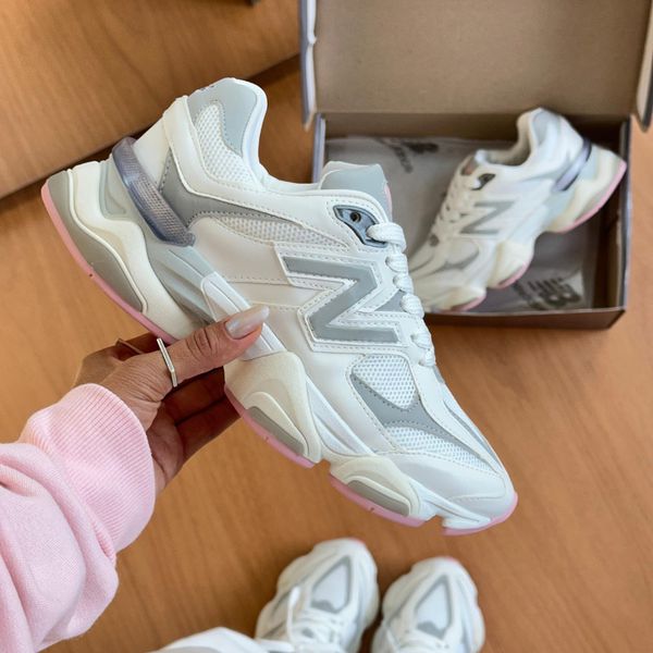Tênis New Balance 9060 White Pink