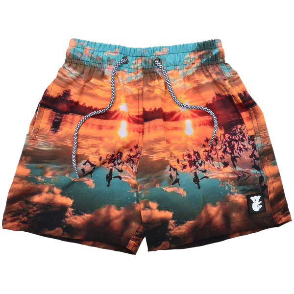 Short Infantil Calmaria Por do Sol