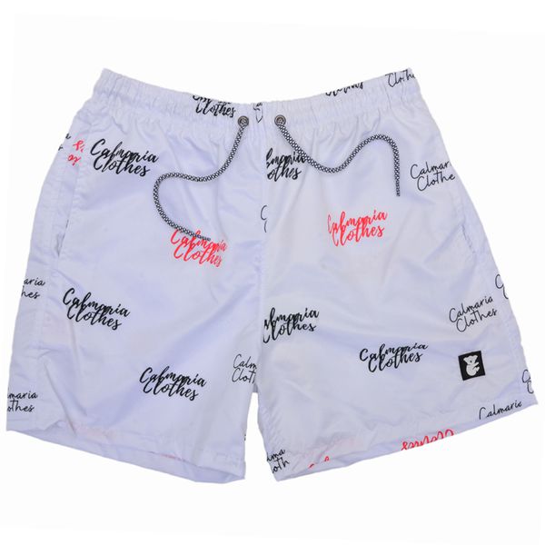 Short Masculino com Exclusiva Calmaria Clothes Branco
