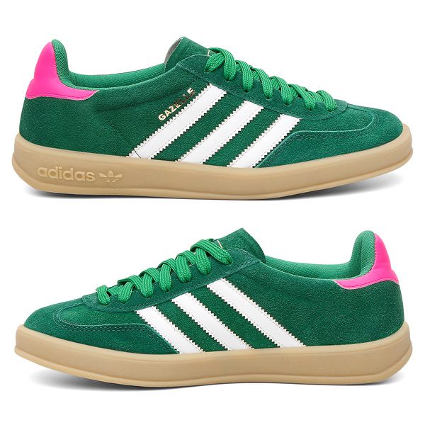 T nis Feminino Gazelle Verde Rosa