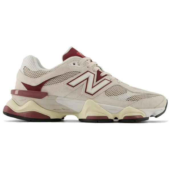 Tênis New Balance 9060 Bege e Bordo